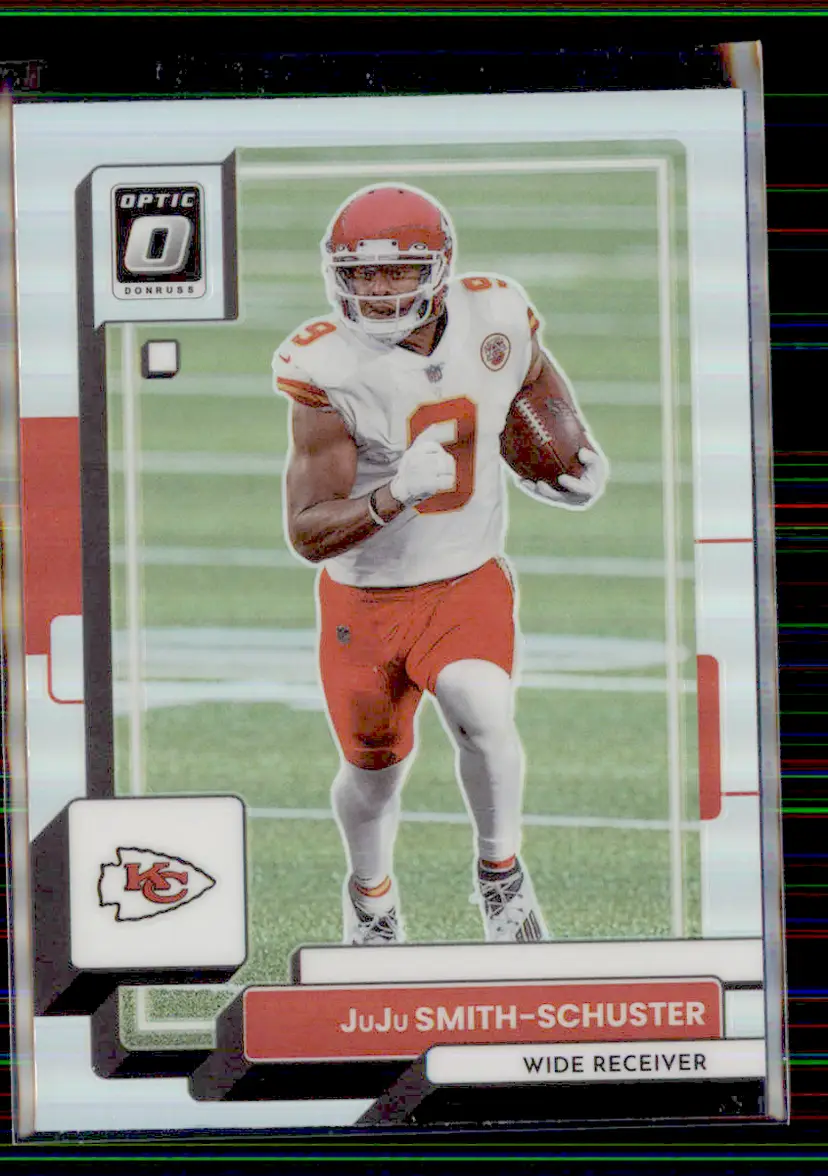 Juju Smith-Schuster 2022 Donruss Optic Holo Silver #96 - Kansas City Chiefs - (130-326)