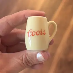 Vintage Ceramic Miniature Coors Mug Trinket