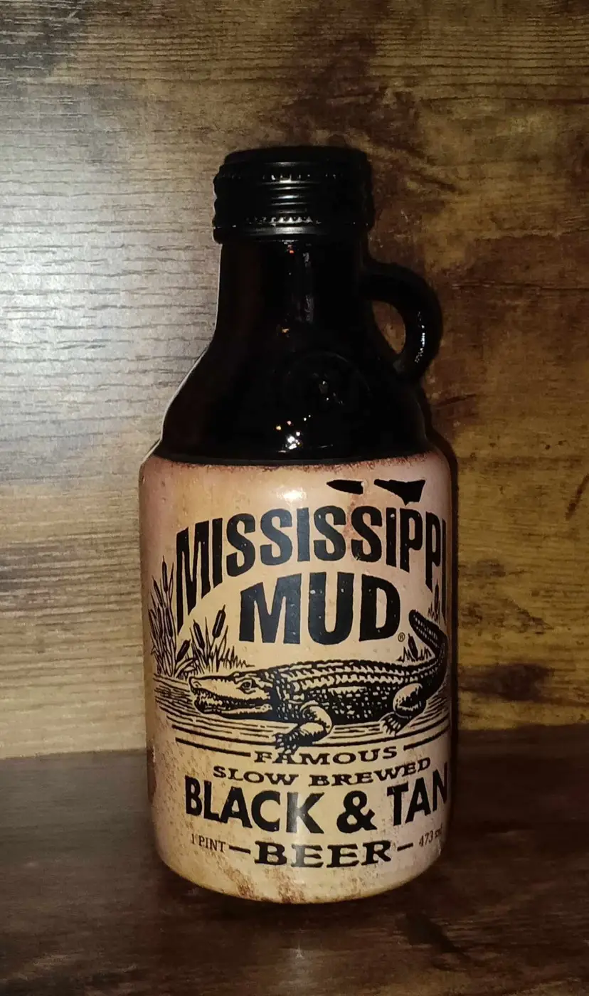 Mississippi Mud Empty Bottle for Decoration