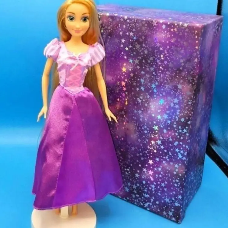 Disney Princess Repunzel Gift Set Doll Lipsmackers Ty teenie beanie NWOT
