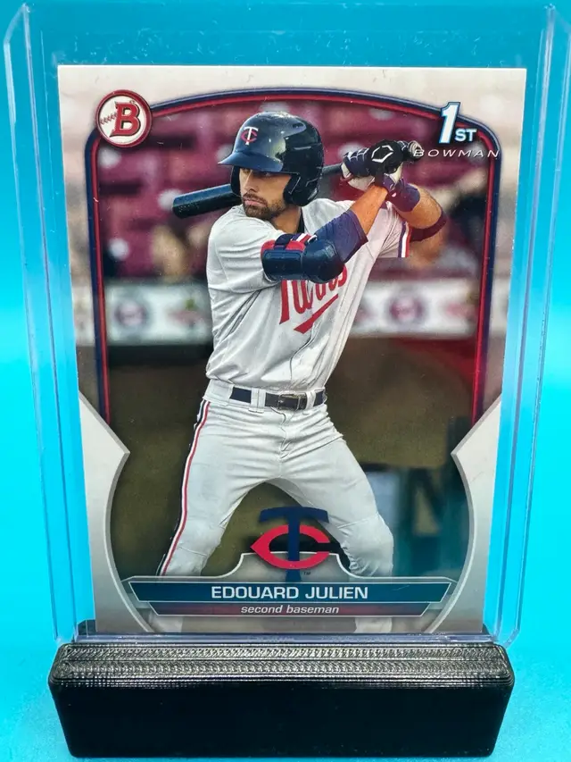 Edouard Julien 1st Bowman Paper Minnesota Twins