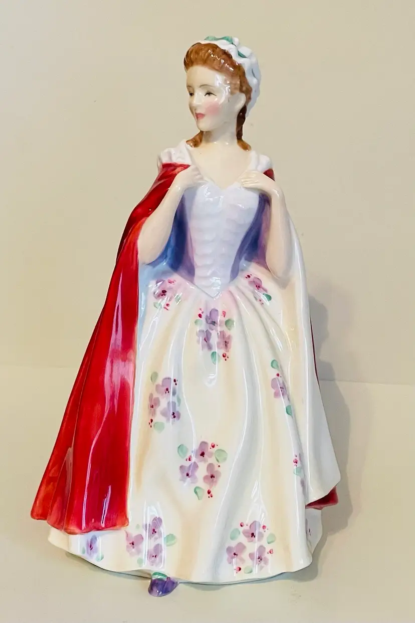 Royal Doulton Royal Doulton Figurine Bone China Bess Red 1948 Vintage