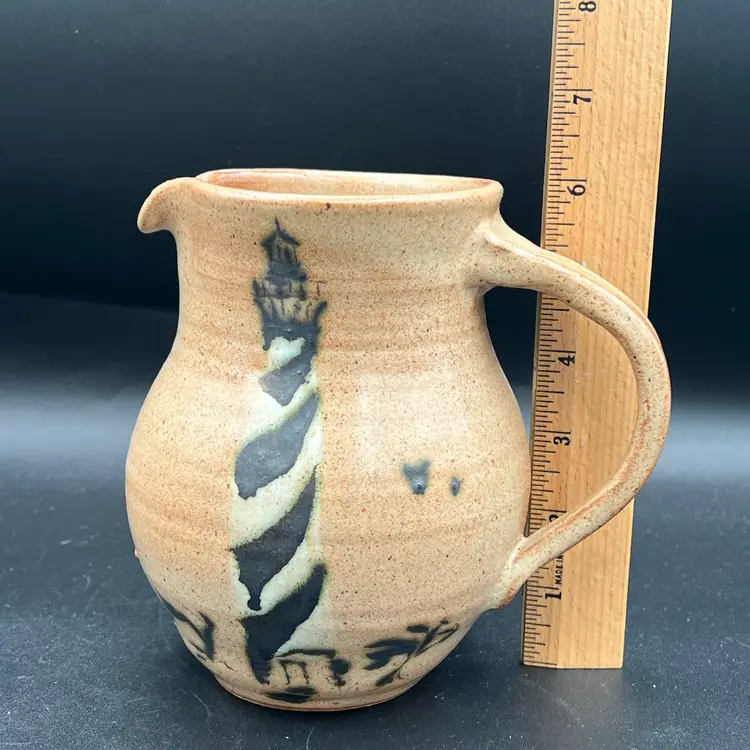 Lighthouse Pitcher Pottery
