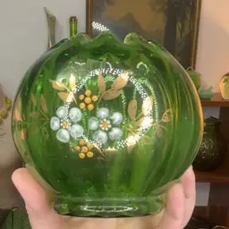 Green Rose Bowl