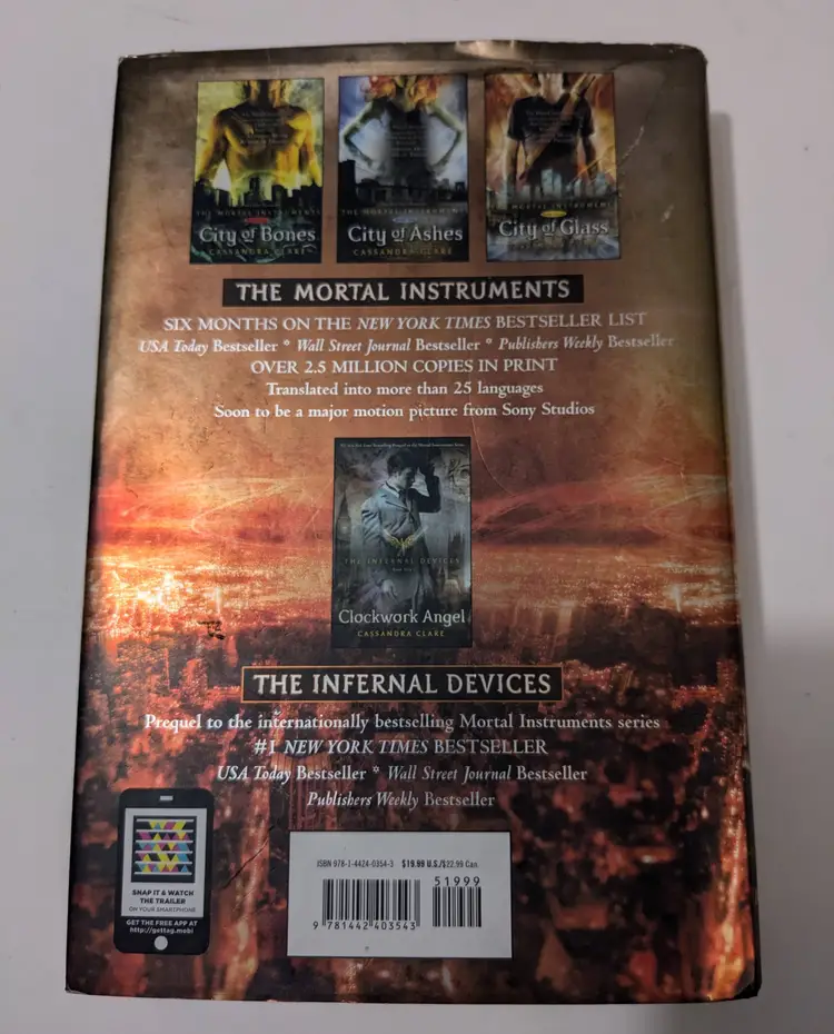 The Mortal Instruments: City of Fallen Angels - Cassandra Clare (Hardcover)