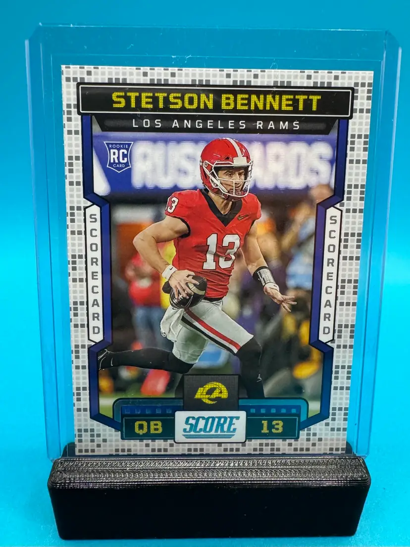 Stetson Bennett Scorecard RC Los Angeles Rams