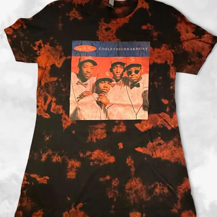 Boy II Men Cooley High Harmony Tie Dyed T-shirt Women’s Small