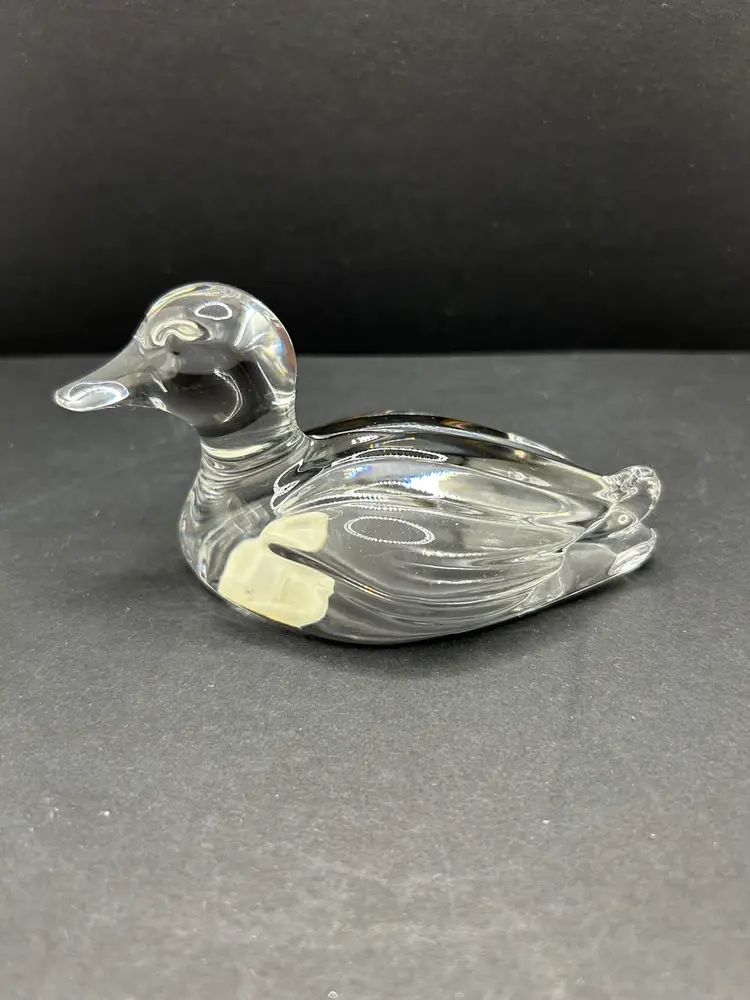 Princess House Lead Crystal Duck