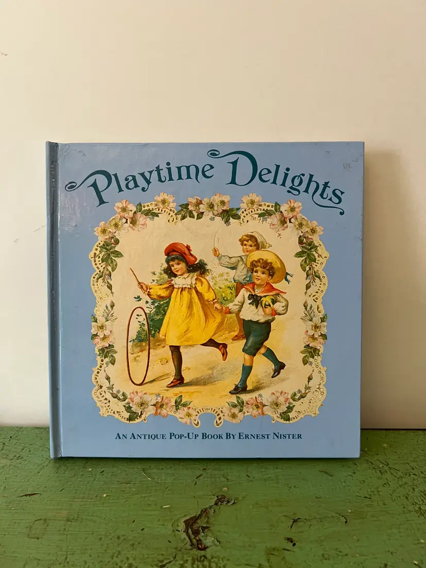 Playtime Delights by Ernest Nister ~ HC 1993 1st Edition ~ VG Pop-Up Book