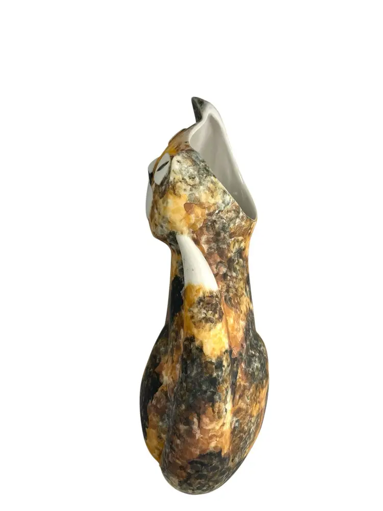 Dalton Bisque Ceramic Calico Cat Planter Scotland