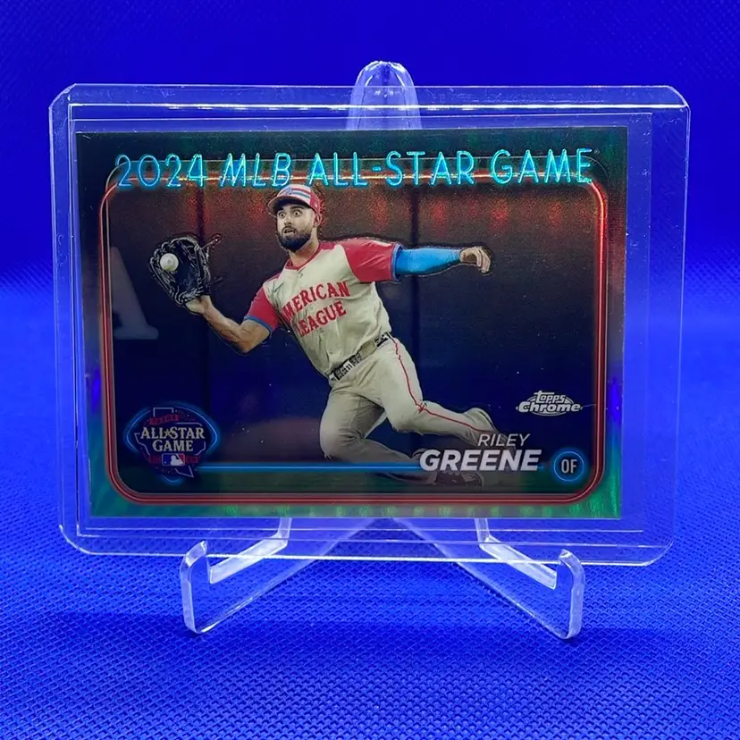 2024 Topps Chrome Update Riley Greene All Star Game Detroit Tigers