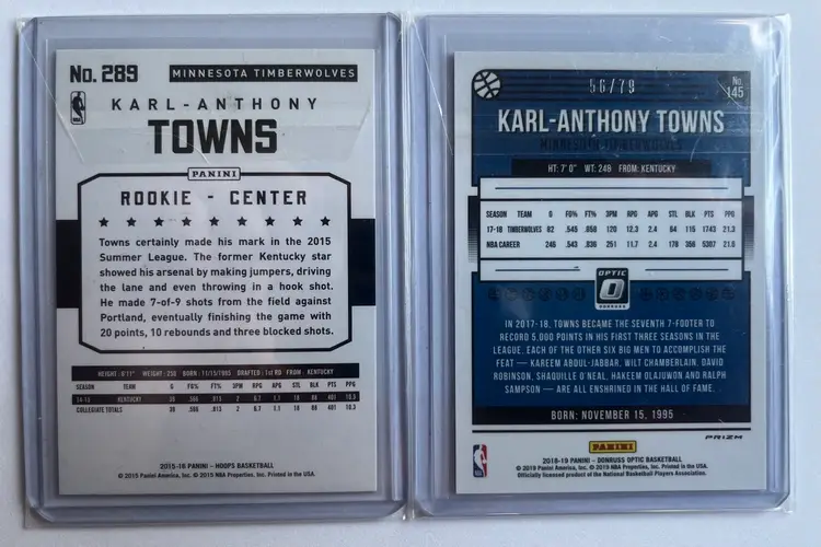 Karl-Anthony Towns Lot