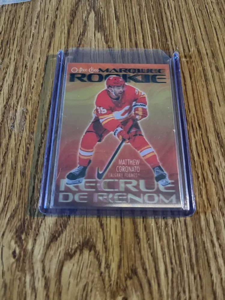 O Pee Chee Marquee Rookie 3D Matthew Coronato Flames