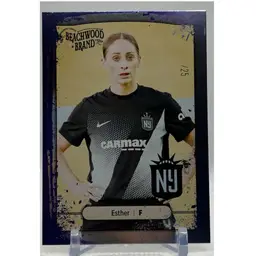 2025 Parkside Beachwood Esther #26 Blue Foil /25