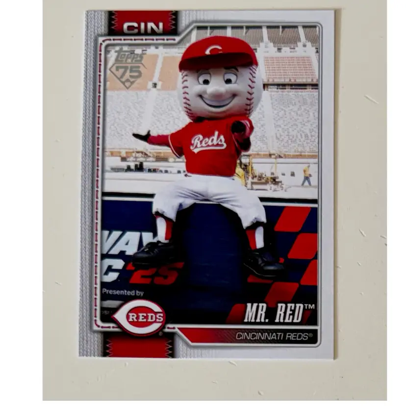 Mr. Red Mascot Cincinnati Reds