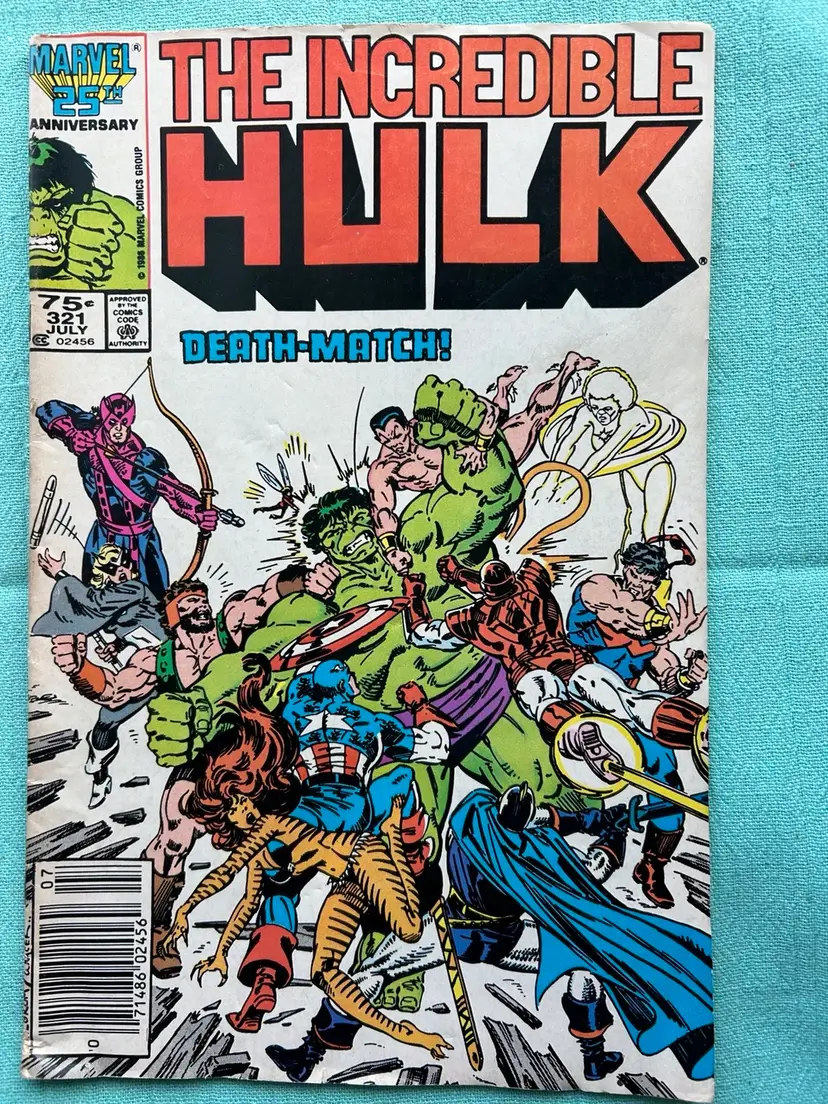 The Incredible Hulk #321 in fair condition