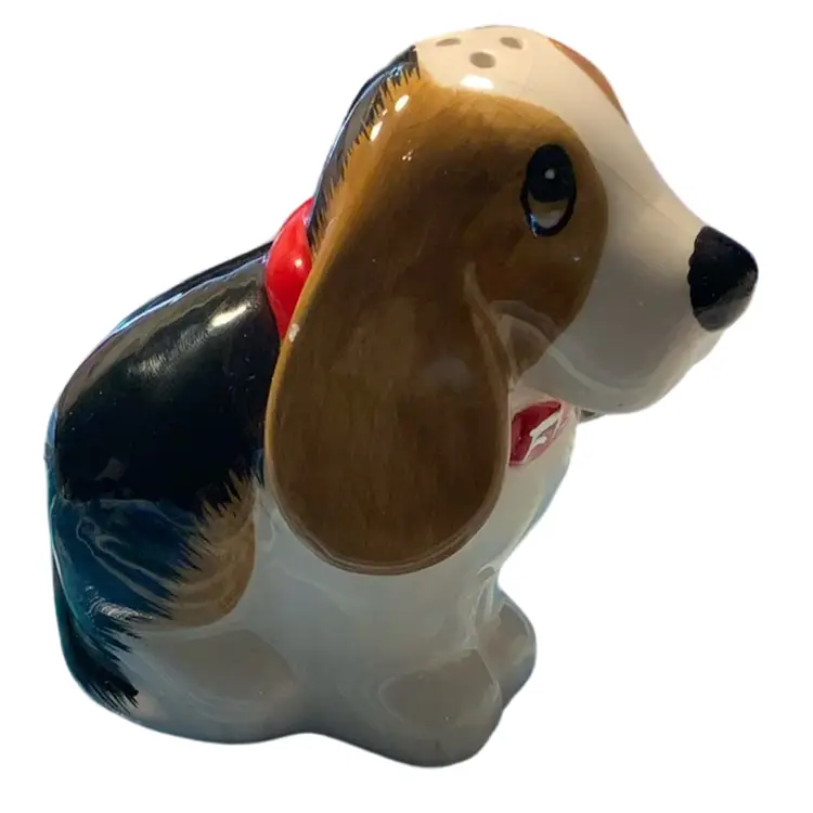 Replacement Hound Dog Salt And Pepper Shaker.