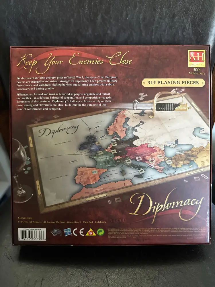 Diplomacy - 50th Anniversary Edition