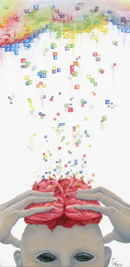 Head In The Cloud Painting