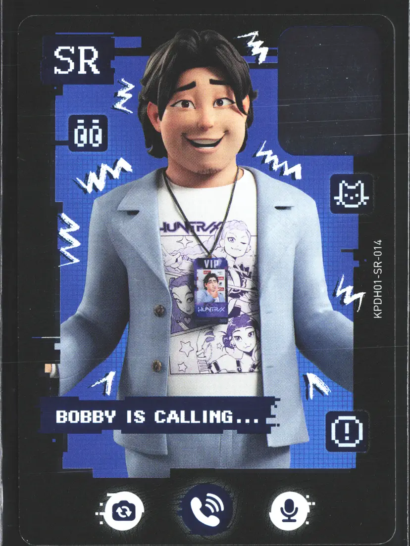 Bobby Card 2026 KPop Demon Hunters Kayou SR 1st Set