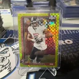 Bijan Robinson Lime Green Xfractor! 🤯