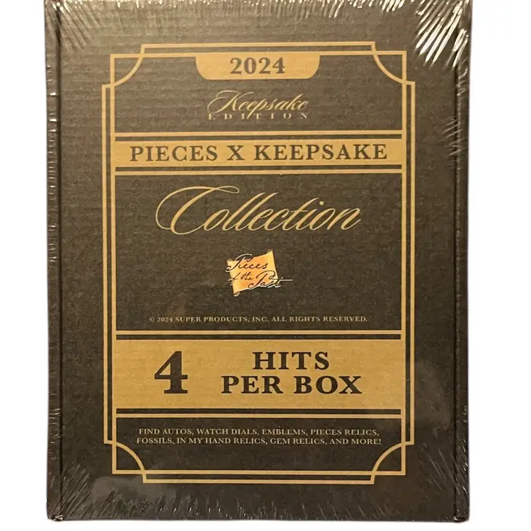 #01 - 2024 Pieces X Keepsake Edition Hobby Box Factory Sealed - 4 Hits Per Box - Potential Autos