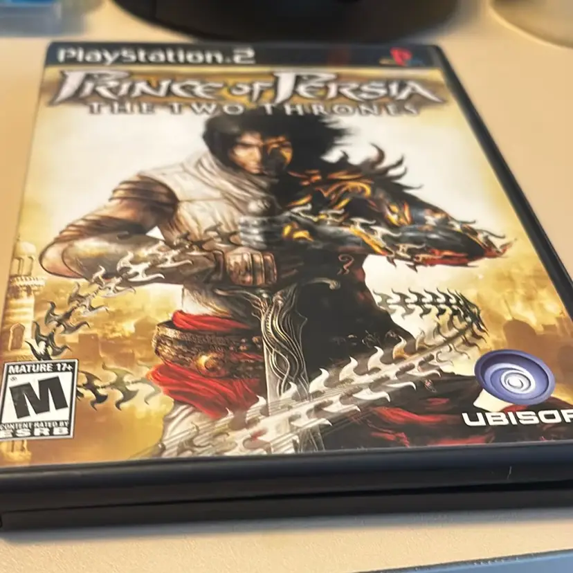 PS2 - Complete In Case 2 Piece Lot - Prince Of Persia The Two Thrones And Warrior Within