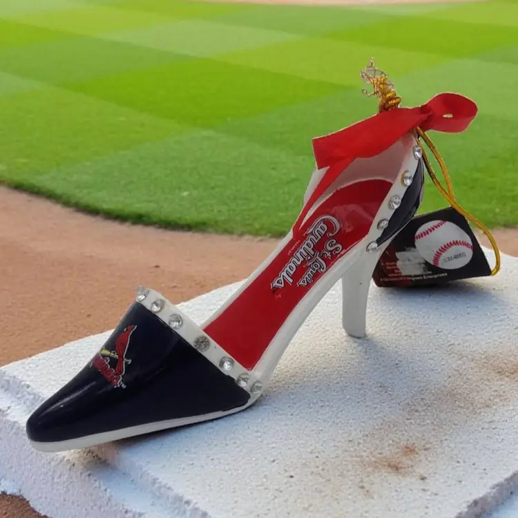 St. Louis Cardinals MLB High Heel Shoe Ornament Christmas Collectible