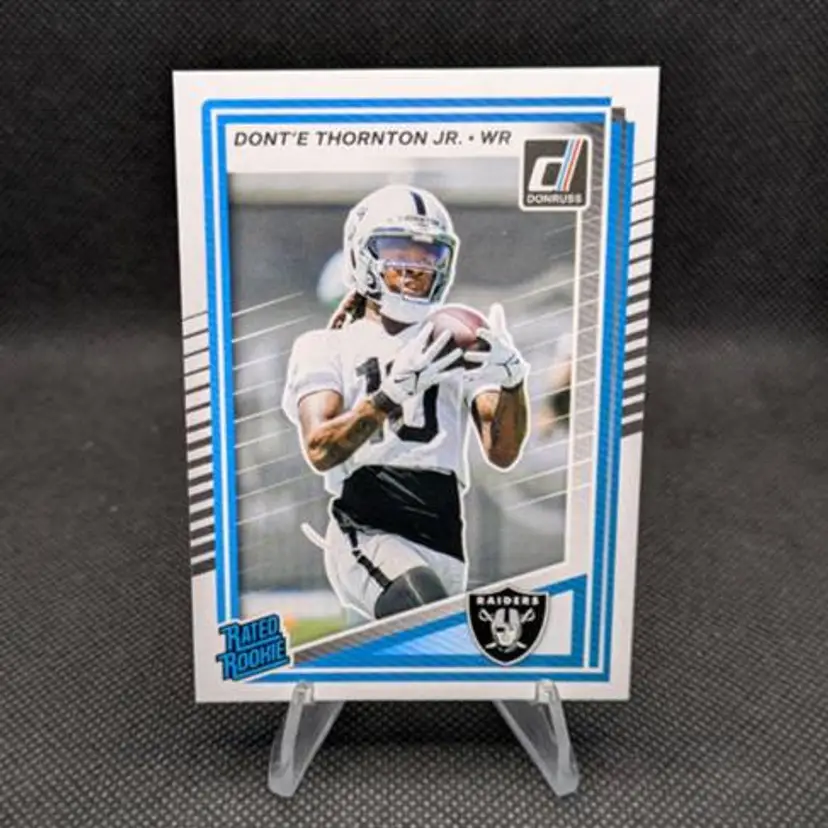 Dont'e Thornton Jr. 2025 Donruss Football Rated Rookie RC #349 - Las Vegas Raiders
