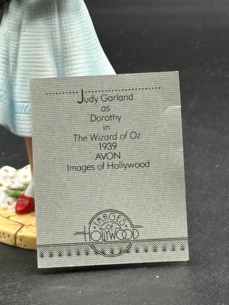 1985 Avon Images of Hollywood Judy Garland as DOROTHY in "The Wizard of OZ" Original Box