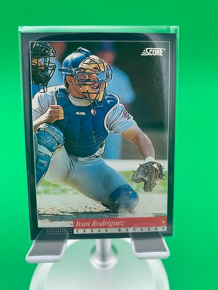 Score 1994 MLB Texas Rangers Lot of 5 Different Trading Cards