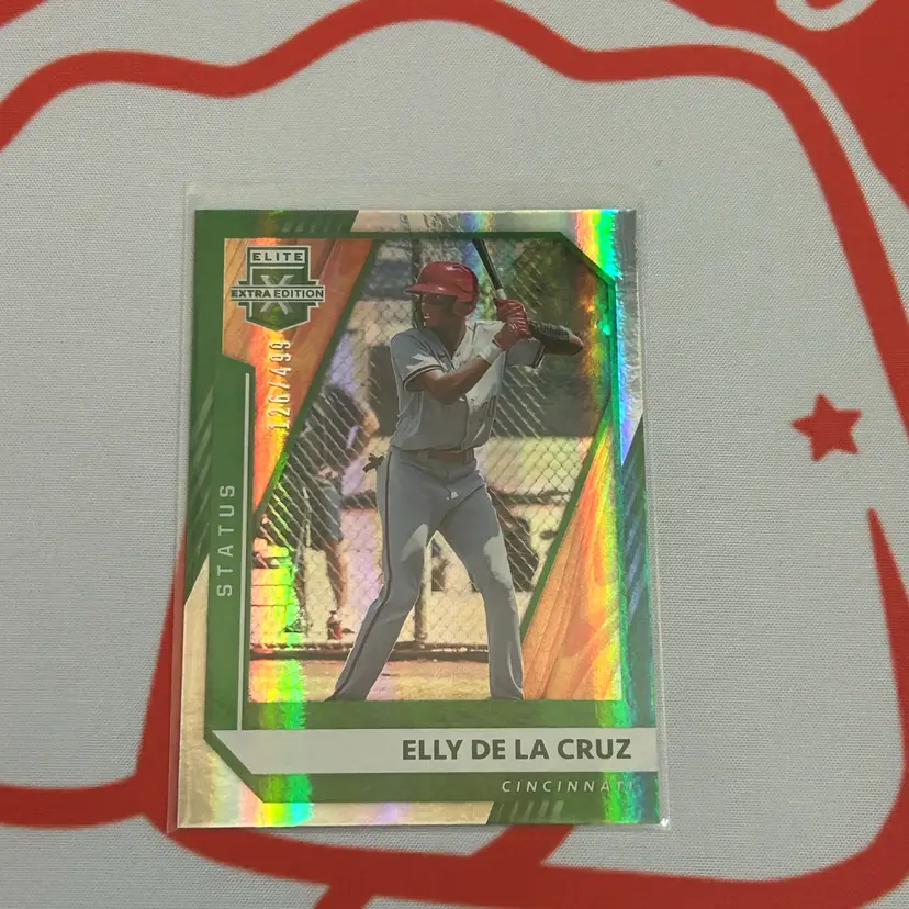 2021 Panini Elite Extra Edition Elly De La Cruz Status 126/499