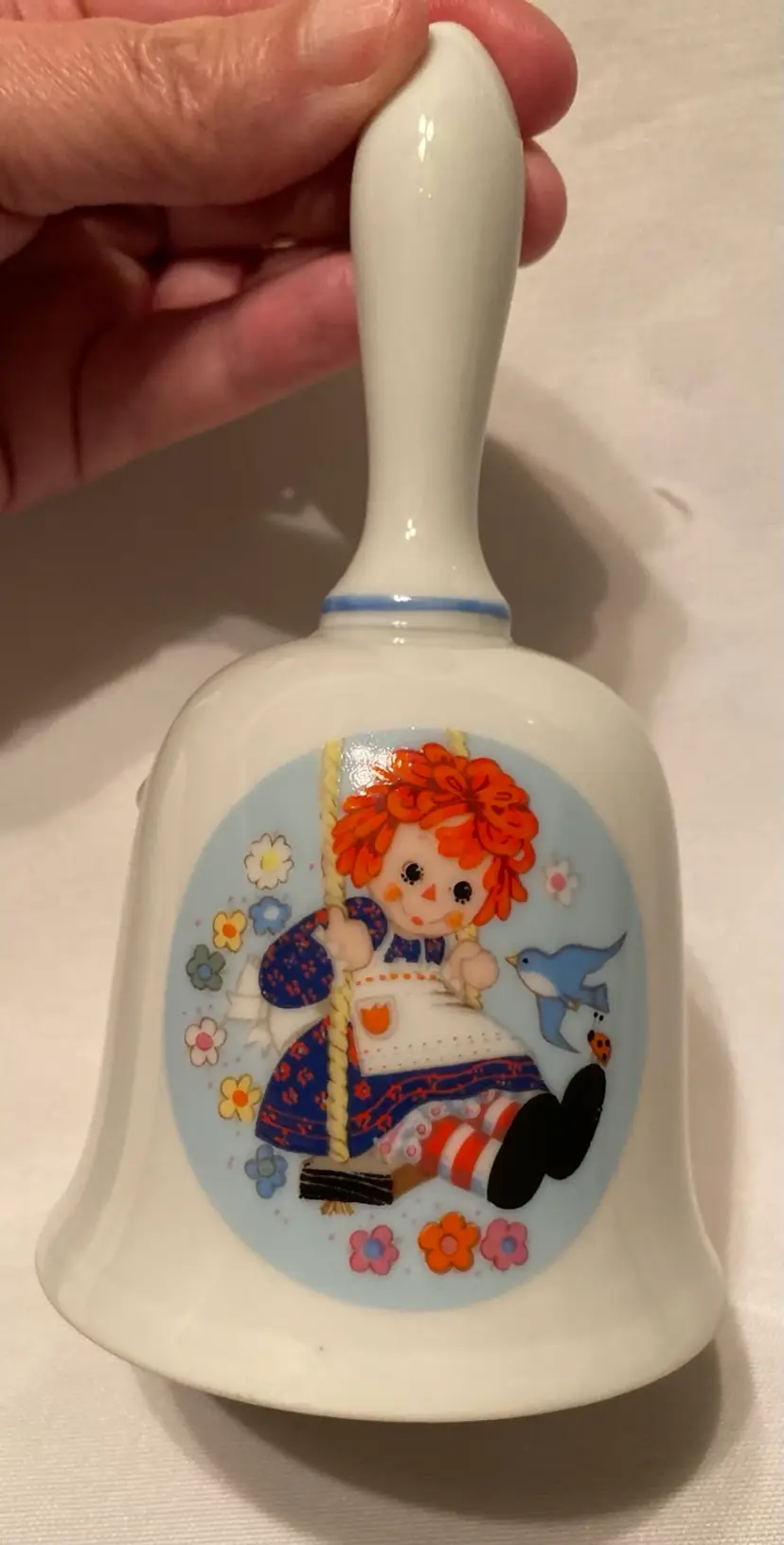 Vintage Raggedy Ann Schmid 1979 Signature Series Bell Numbered Collectible