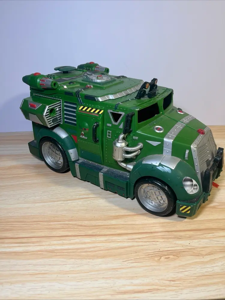 TMNT Teenage Mutant Ninja Turtle Loose Vehicle Battle Shell 2002 Not Complete