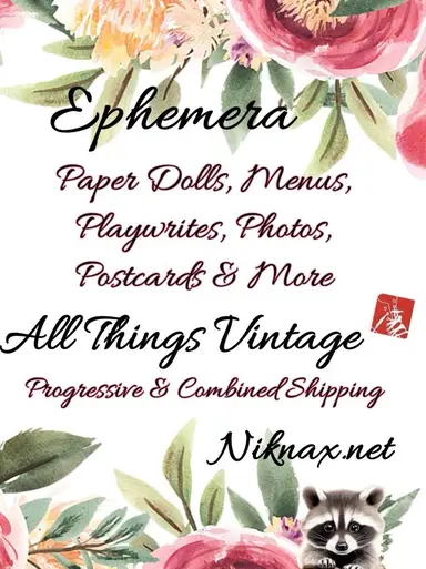 Ephemera ~ Collectible Treasures