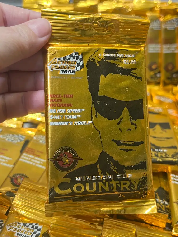 1995 Action Packed Winston Cup Country NASCAR Racing Factory Sealed Packs Lot of 50