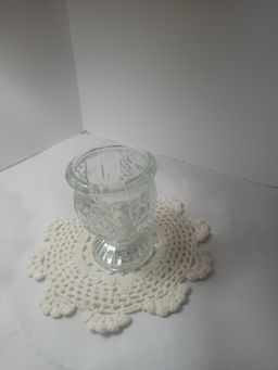 #04 Glass candle holder