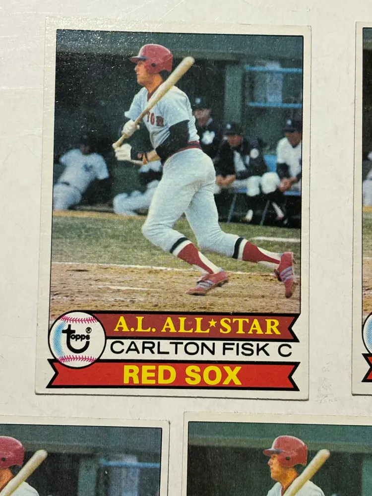 Carlton Fisk – 1979 Topps # 680 lot of 5 VG-EX