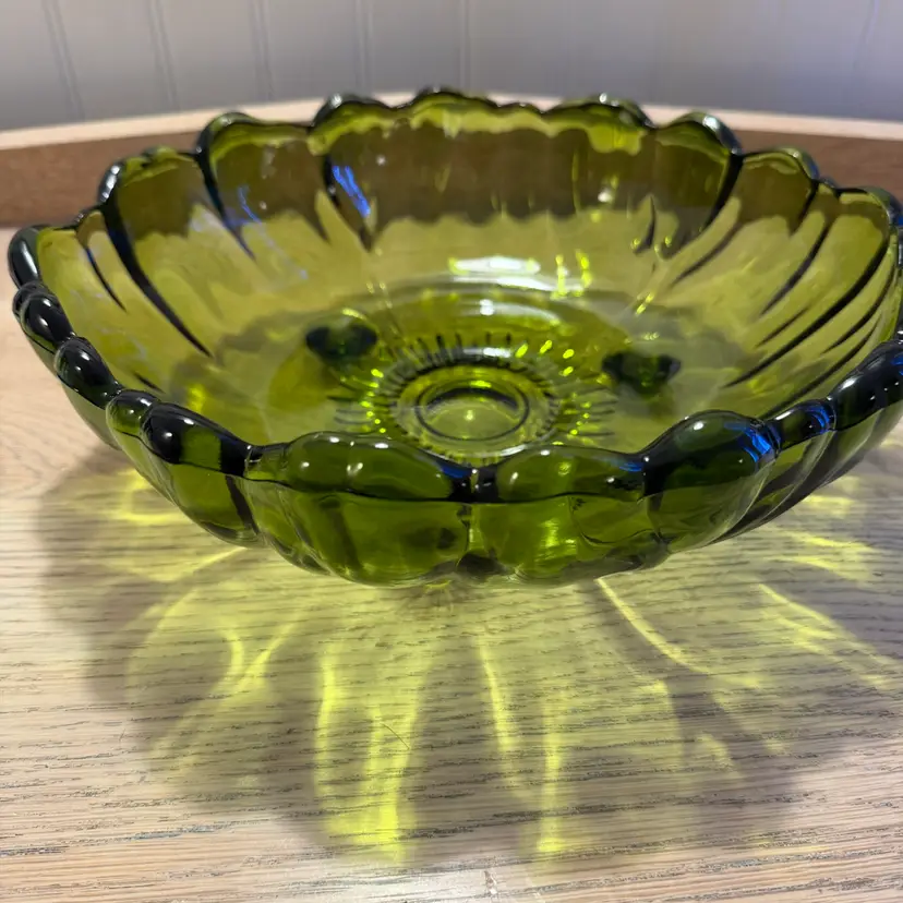 Indiana Glass Green Bowl