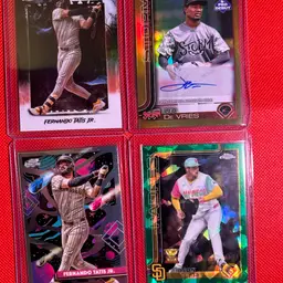 San Diego Padres Team Lot - Auto, #, Cosmic