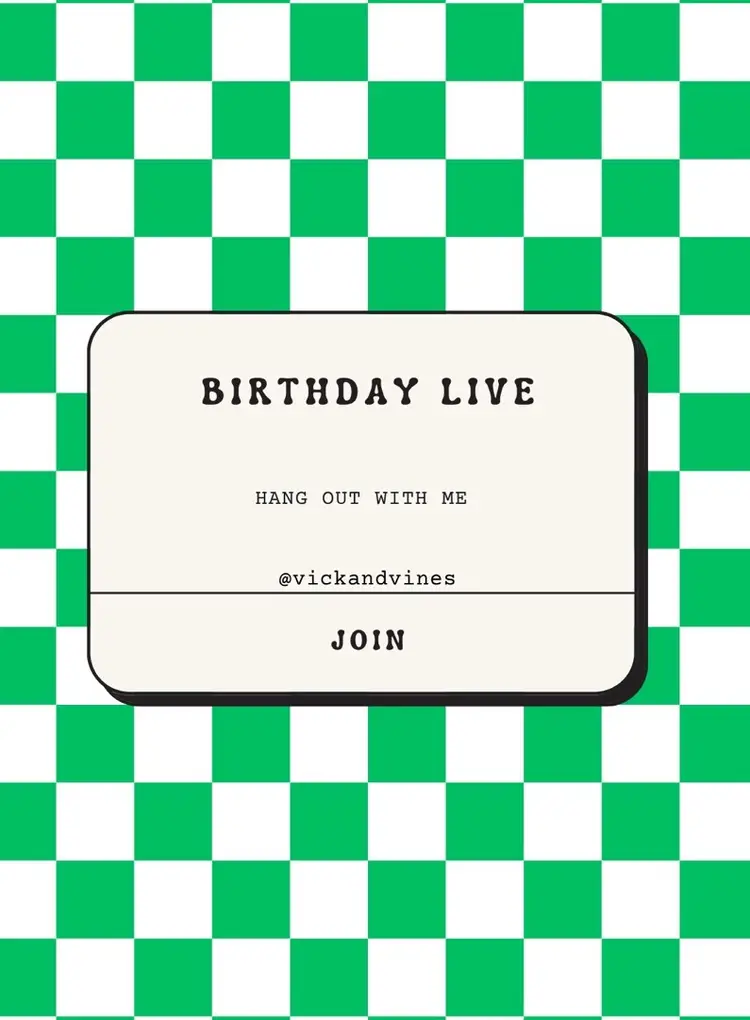 Birthday Live!! Hang Out And Chores