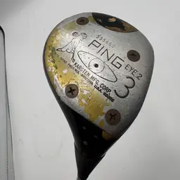 Vintage PING Eye 2 Persimmon 3-Wood KT-M 42” Right Handed