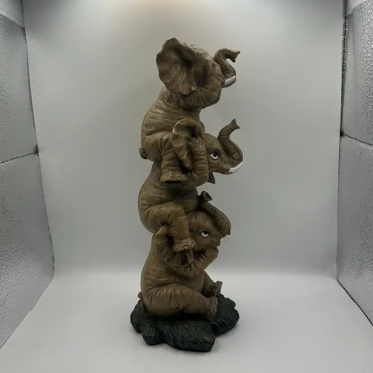 Design Toscano Hear-No, See-No, Speak-No Evil Baby Elephants