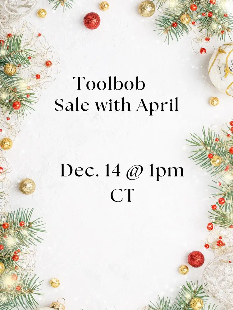 Toolbob Sale With April.