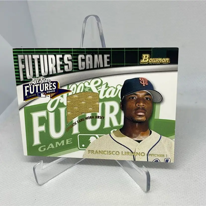 2003 BOWMAN SAN FRANCISCO GIANTS FUTURES GAME JERSEY RELIC FRANCISCO LIRIANO