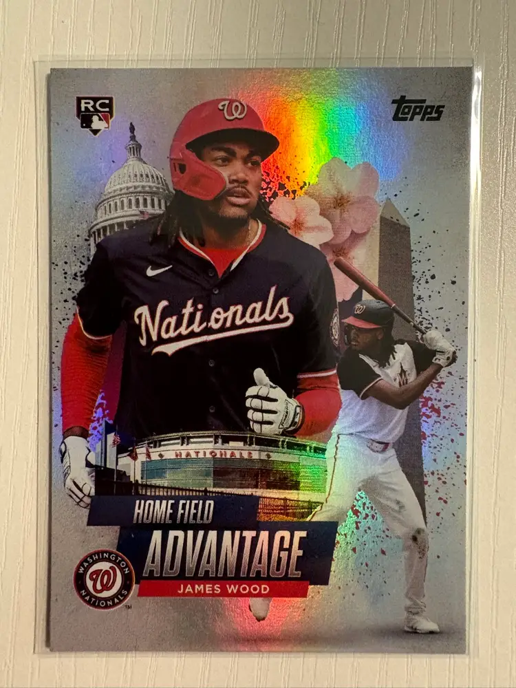 2025 Topps James Wood Home Field Advantage Rookie Washington Nationals