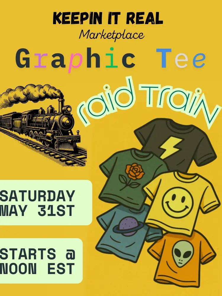 Graphic Tee Raid!