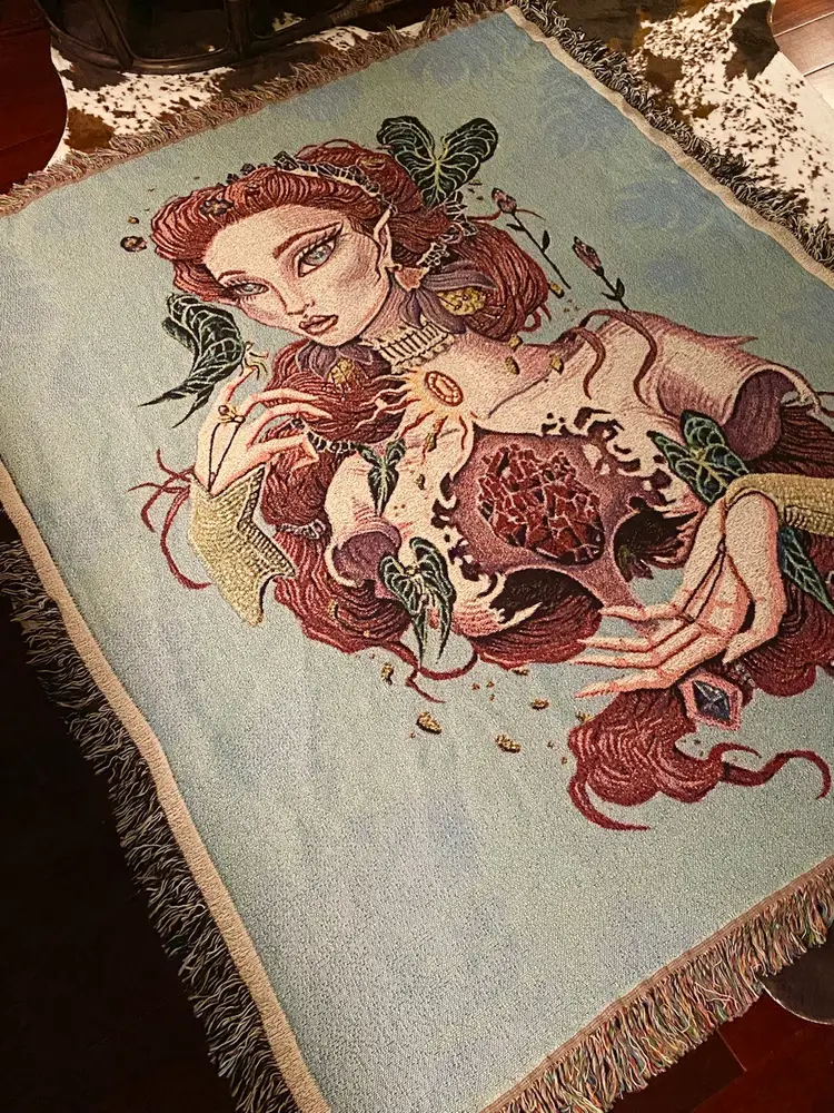 Bloom Woven Tapestry