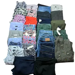 28 Piece J Crew Lot (flannels/jeans, Corduroys, Sweats, Sweaters, Bomber Jacket/button ups)