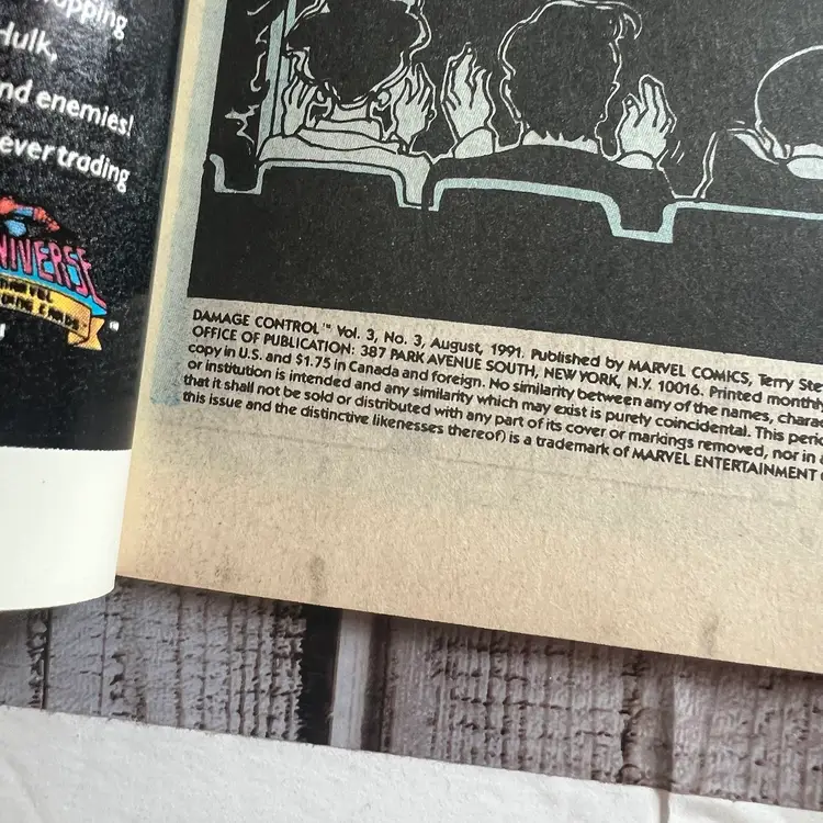 Damage Control #3 (1991) Marvel 9.2 NM- 1st Print Comic Book